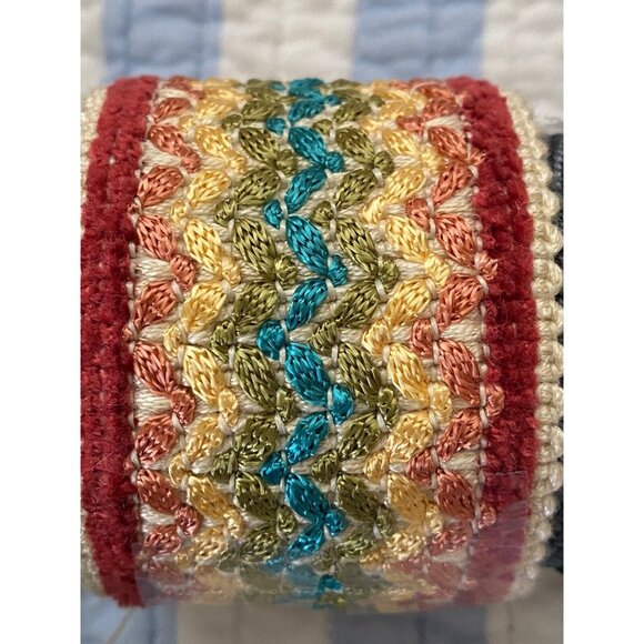 Vintage 6 Pc Trim Lot for Junk Journals Crafts Scrapbooking Doll Pillow 1Yd Ea - Picture 2 of 16